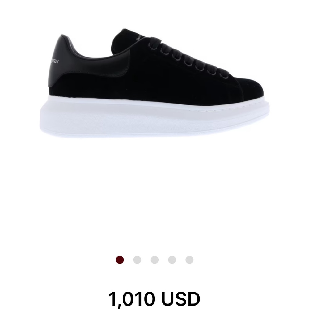 Black Alexander McQueen Sneakers